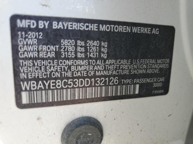 VIN WBAYE8C53DD132126 2013 BMW 7 Series, 750 LI no.12