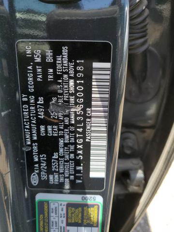 5XXGT4L35GG001981 KIA Optima Lx