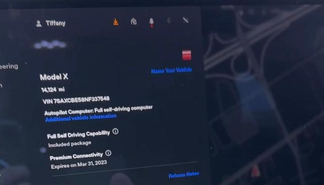 7SAXCBE58NF337548 Tesla MODEL X