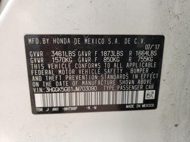 2018 HONDA FIT SPORT - 3HGGK5G61JM703090