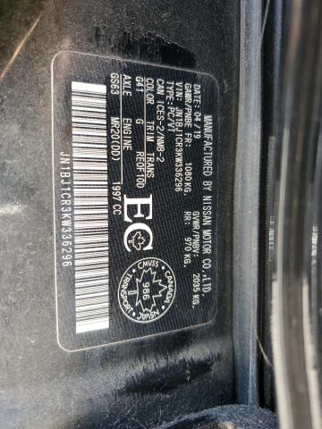 2019 NISSAN QASHQAI JN1BJ1CR3KW336296