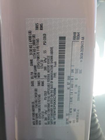 1FTEW1EP5KKC79596 Ford F150 Supercrew