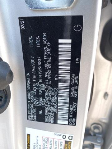 2021 TOYOTA 4RUNNER SR - JTEMU5JR7M5910331