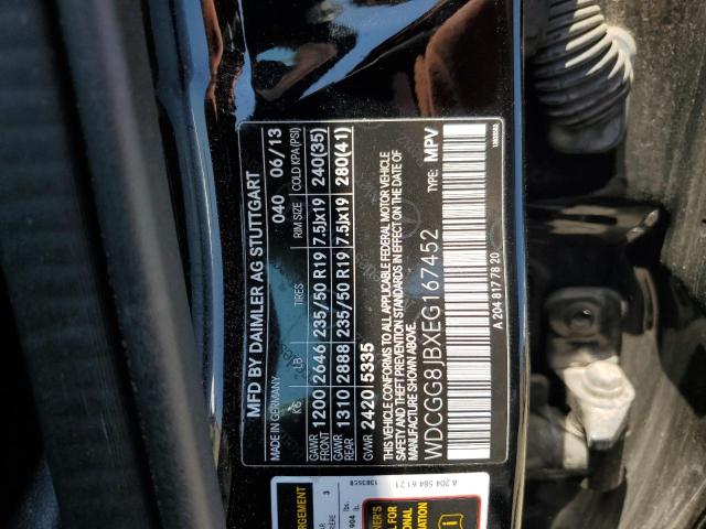 WDCGG8JBXEG167452 Mercedes-Benz Glk 350 4matic