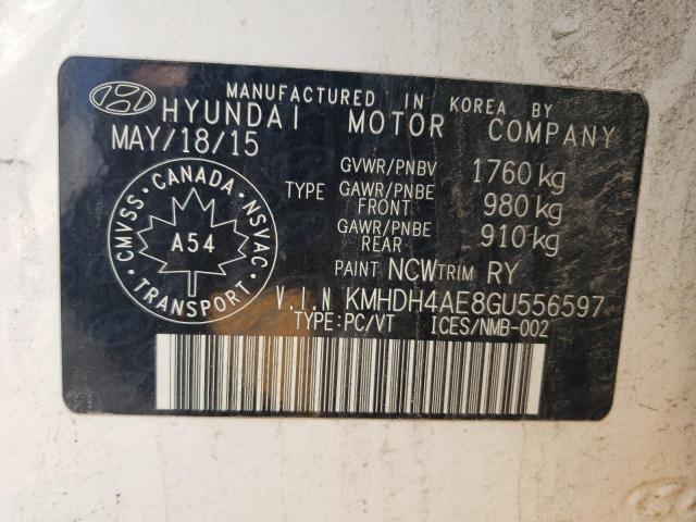 2016 HYUNDAI UK KMHDH4AE8GU556597