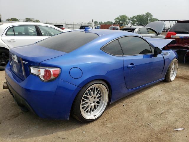VIN: JF1ZCAB14F9605420 Auction: COPART Lot: 58174073 Location: IL - CHICAGO SOUTH JF1ZCAB14F9605420 SUBARU BRZ 2015 BLUE Photo 3