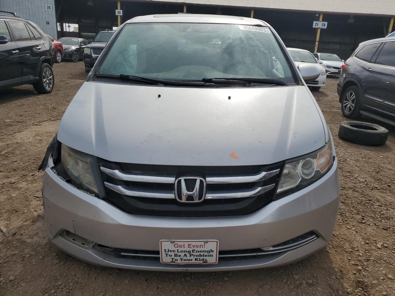 5FNRL5H65EB039275 2014 Honda Odyssey Exl