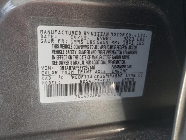 3N1AB7AP5FY267140 Nissan SENTRA S
