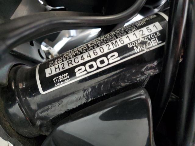 2002 HONDA VT750 CDC - JH2RC44602M611251