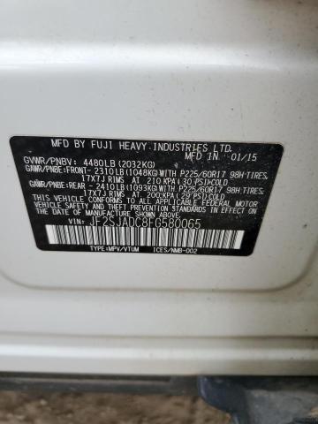 JF2SJADC8FG580065 Subaru Forester 2.5i Premium