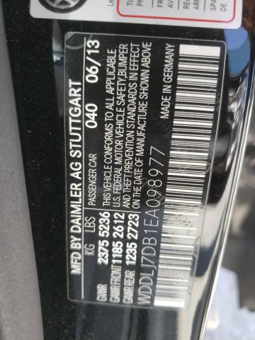 WDDLJ7DB1EA098977 Mercedes-Benz CLS 550