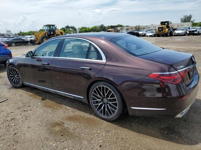 W1K6G7GB7MA035212 Mercedes-benz S-class 580 4matic 2021