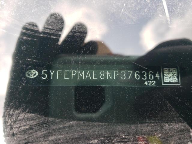 2022 TOYOTA COROLLA LE - 5YFEPMAE8NP376364