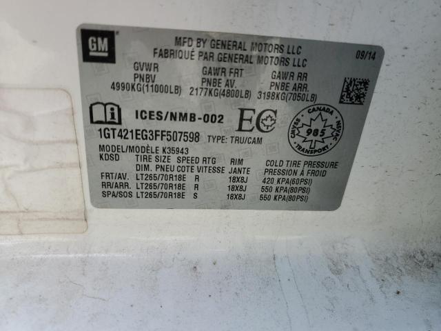1GT421EG3FF507598 GMC Sierra K3500