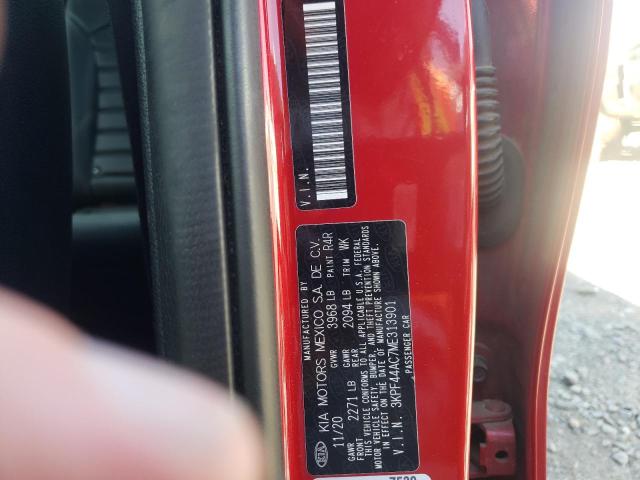 3KPF44AC7ME313901 KIA FORTE GT