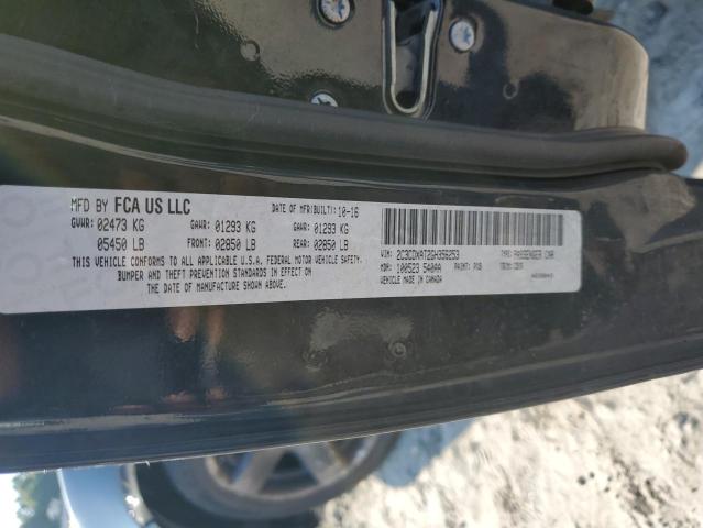 2016 DODGE CHARGER PO - 2C3CDXAT2GH356253