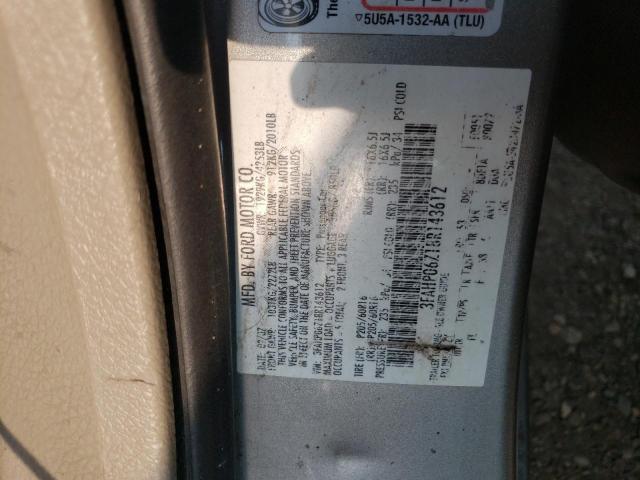 3FAHP06Z18R143612 | 2008 Ford fusion s