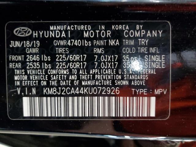 KM8J2CA44KU072926 Hyundai Tucson SE 13