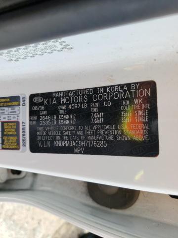 KNDPM3AC9H7176285 KIA Sportage Lx