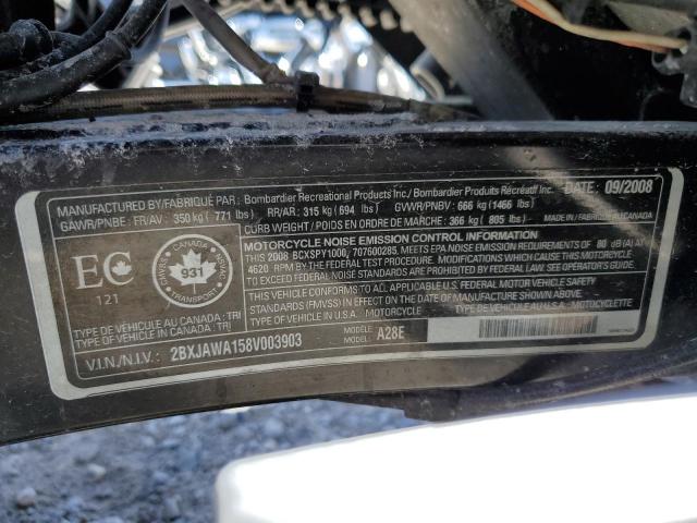 2008 CAN-AM SPYDER ROA - 2BXJAWA158V003903