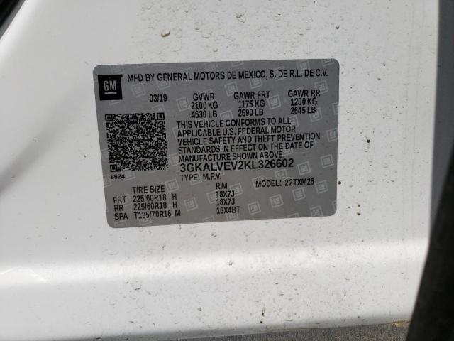 3GKALVEV2KL326602 GMC Terrain Slt