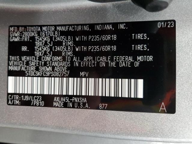 2023 TOYOTA SIENNA XSE - 5TDCSKFC9PS082757