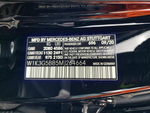 2021 MERCEDES-BENZ A 35 AMG - W1K3G5BB5MJ264664