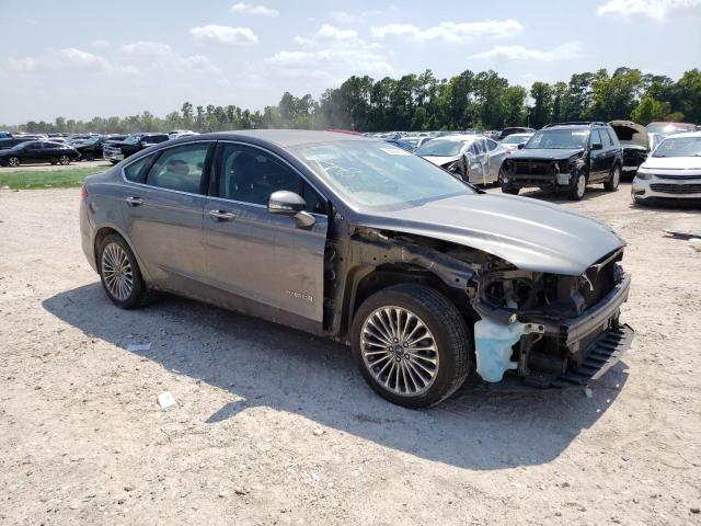 VIN 3FA6P0RU1ER305824 2021 Ford Fusion, Titanium Hev no.4