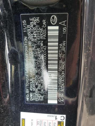 2016 LEXUS RC 300 - JTHSM5BC4G5000743