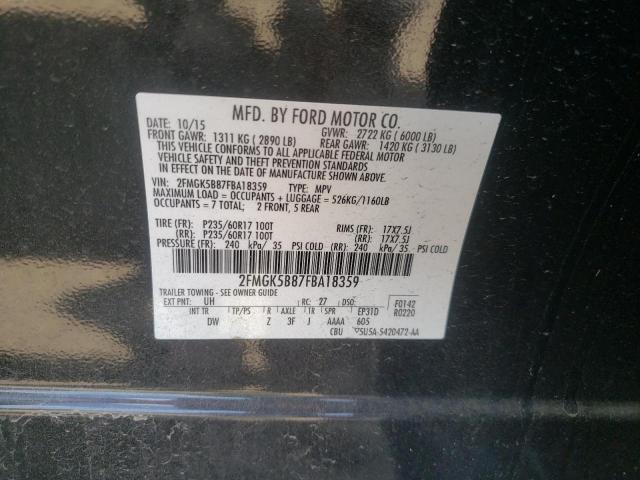 2015 FORD FLEX SE - 2FMGK5B87FBA18359