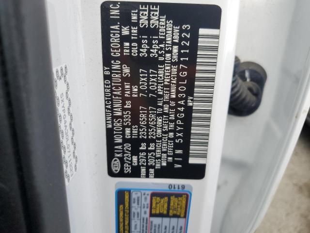 5XYPG4A30LG711223 KIA SORENTO L