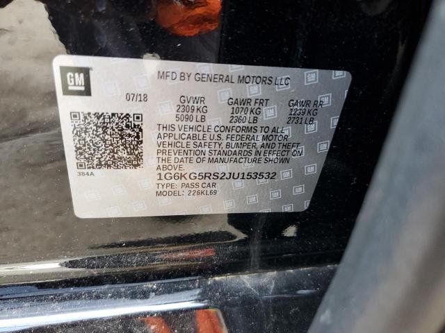 2018 CADILLAC CT6 PREMIU - 1G6KG5RS2JU153532