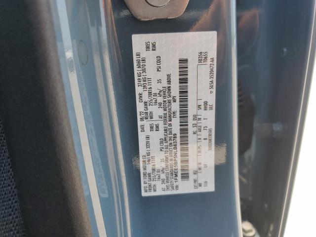 1FMEE5BP5NLB63789 Ford Bronco Base