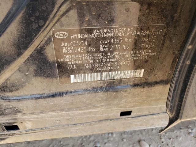 5NPEB4AC5EH874970 Hyundai SONATA GLS