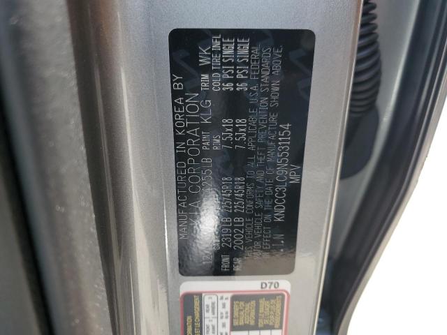 2022 KIA NIRO TOURI - KNDCC3LC9N5531154