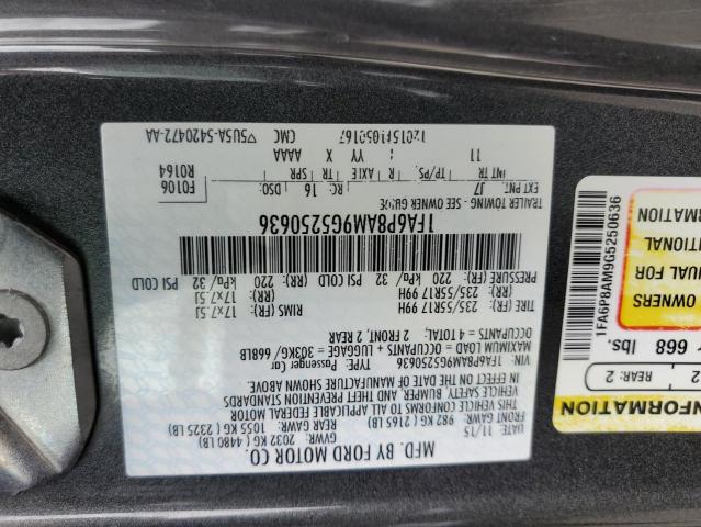 1FA6P8AM9G5250636 Ford MUSTANG