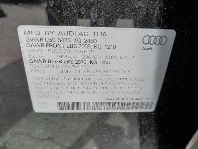 WA1M2AFP2HA081007 2017 AUDI Q5, photo no. 12