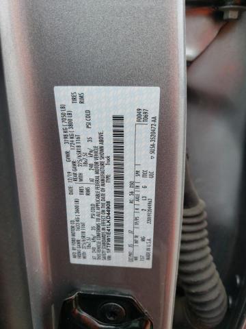 1FTFW1E41LKD44908 Ford F150 Supercrew