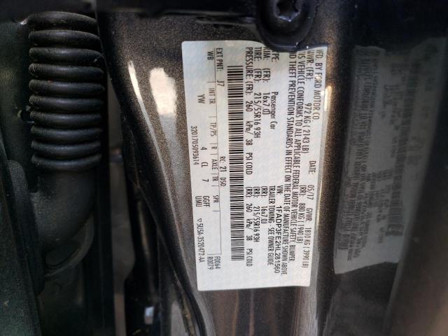 1FADP3FE2HL281560 Ford FOCUS SE