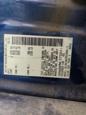 2017 NISSAN MAXIMA 3.5 - 1N4AA6AP9HC370881