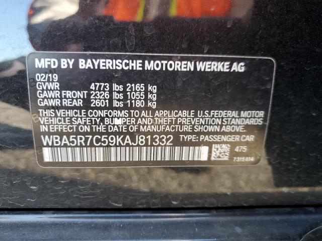WBA5R7C59KAJ81332 BMW 330XI