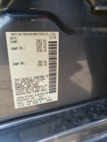 1N4BL4CV4KC137674 Nissan ALTIMA SR