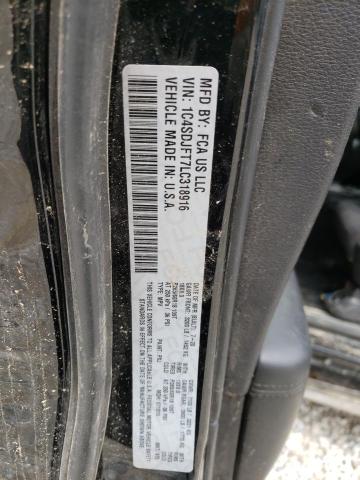 2020 DODGE DURANGO SS - 1C4SDJFT7LC318916