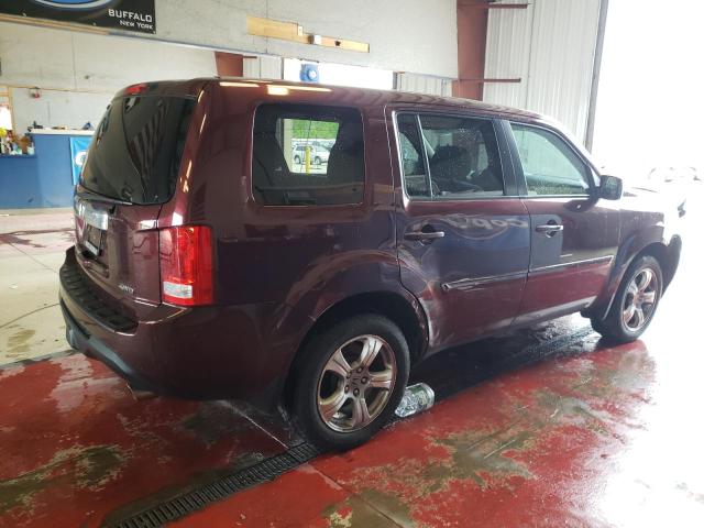 HONDA PILOT EX 2014 burgundy  gas 5FNYF4H46EB024537 photo #4