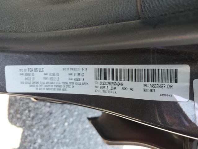 1C3CCCAB1FN742400 Chrysler 200 Limited