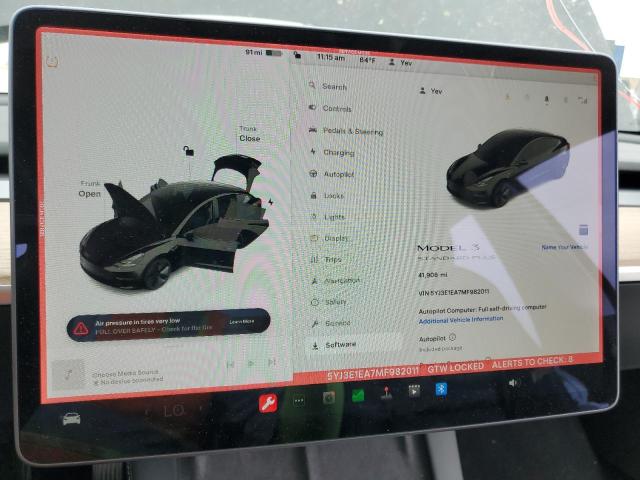 5YJ3E1EA7MF982011 Tesla MODEL 3