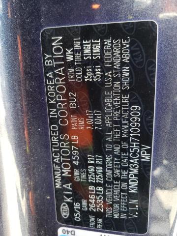 KNDPM3AC5H7109909 KIA Sportage Lx