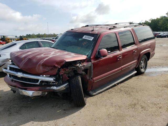 CHEVROLET SUBURBAN K 2003 burgundy 4dr spor flexible fuel 1GNFK16Z13J261899 photo #1