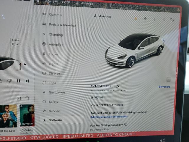 5YJ3E1EA0LF615899 Tesla MODEL 3