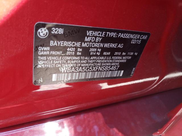 WBA3A5G5XFNS85467 BMW 328 I